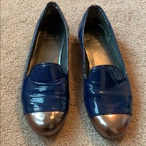 Stuart Weitzman blue dress shoes